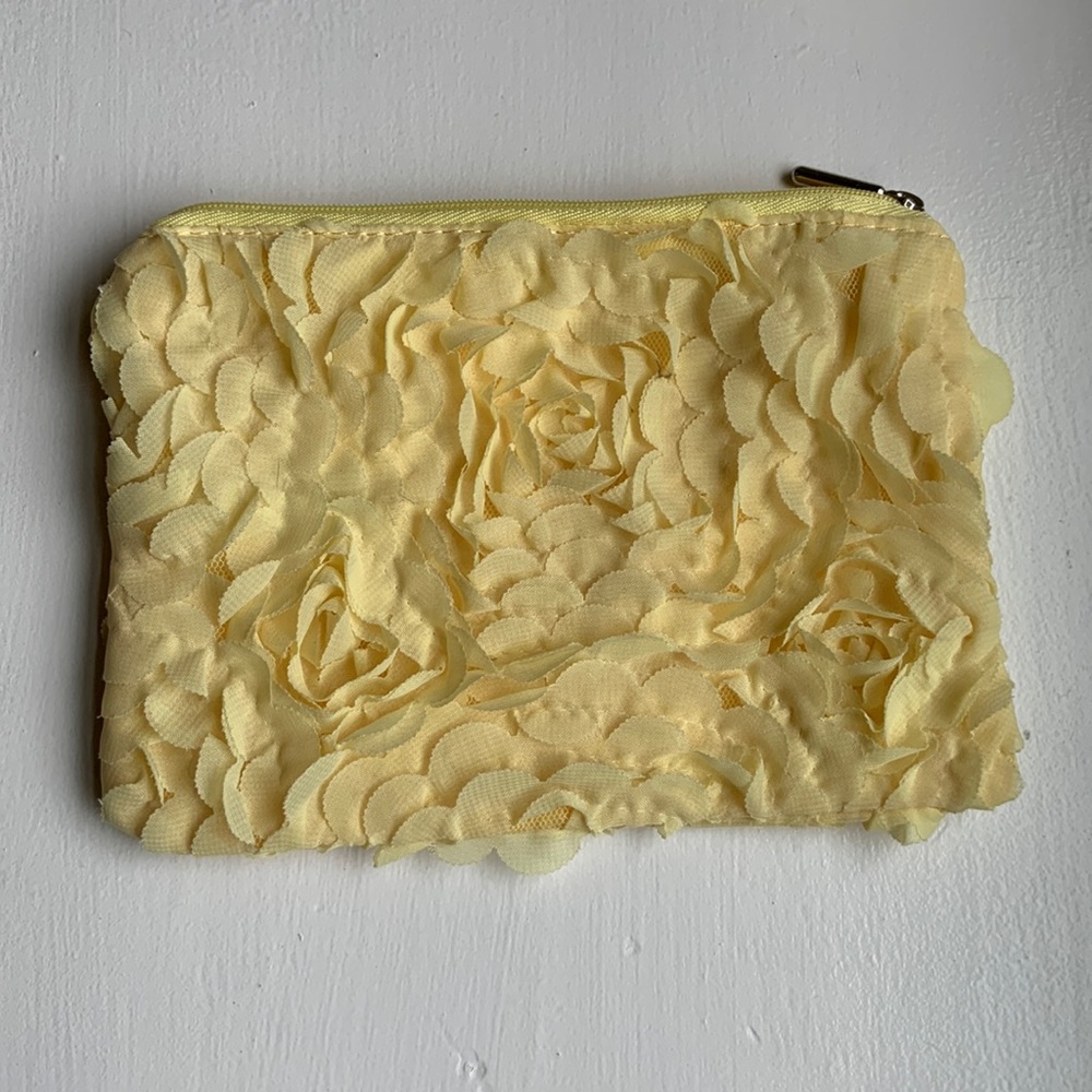 H & M Yellow Cosmetic Case